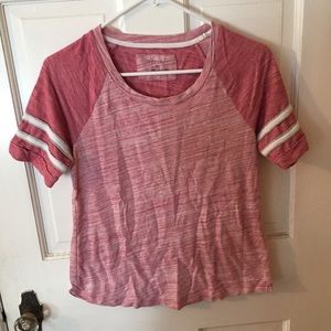 Pink Raglan tee
